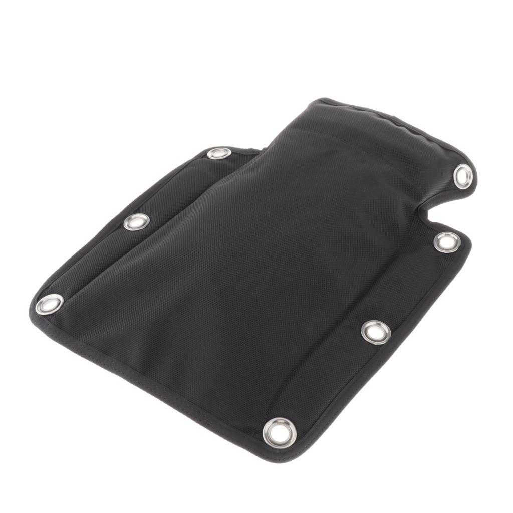 Diving Back Plate Pad Scuba Dive Backplate Cover Cushion with 8 Book Screws