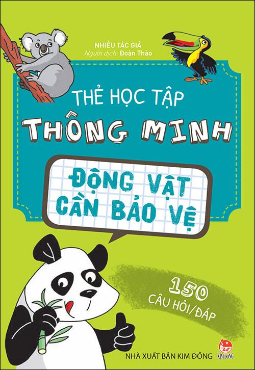 Kim Đồng - Thẻ học tập thông minh - Động vật cần bảo vệ
