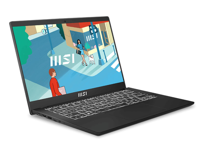 MSI Modern 14 C13M 608VN (Intel Core i5-1335U | 16GB | 512GB | Intel Iris Xe | 14 inch FHD | Win 11 | Classic Black) - HÀNG CHÍNH HÃNG