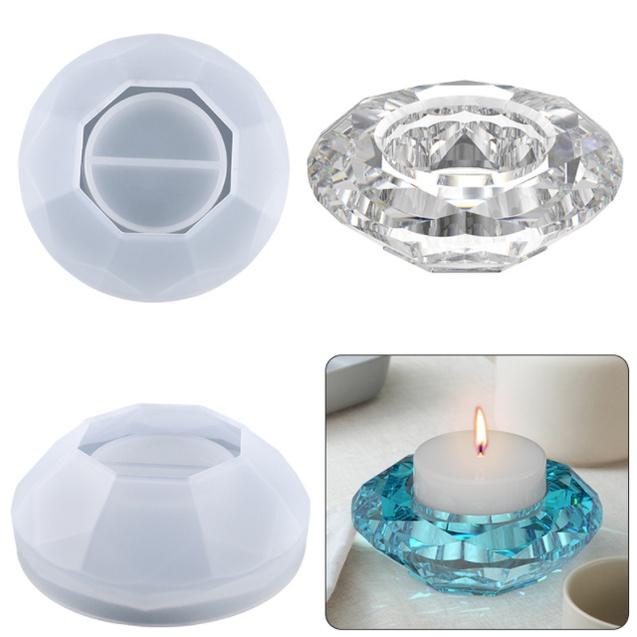 Khuôn Resin Làm Chén Đựng Nến Hình Đa Giác - Trường Thịnh Sài Gòn