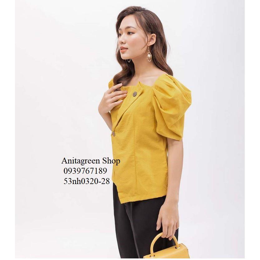 53nh0320-ÁO KIỂU CỔ VUÔNG THỜI TRANG s-6xl