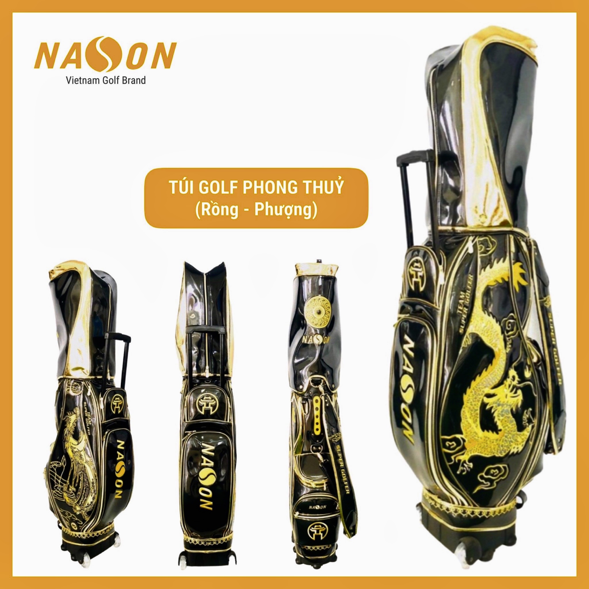 BỘ GẬY GOLF NAM PHONG THỦY Super SGS-01 | Nason