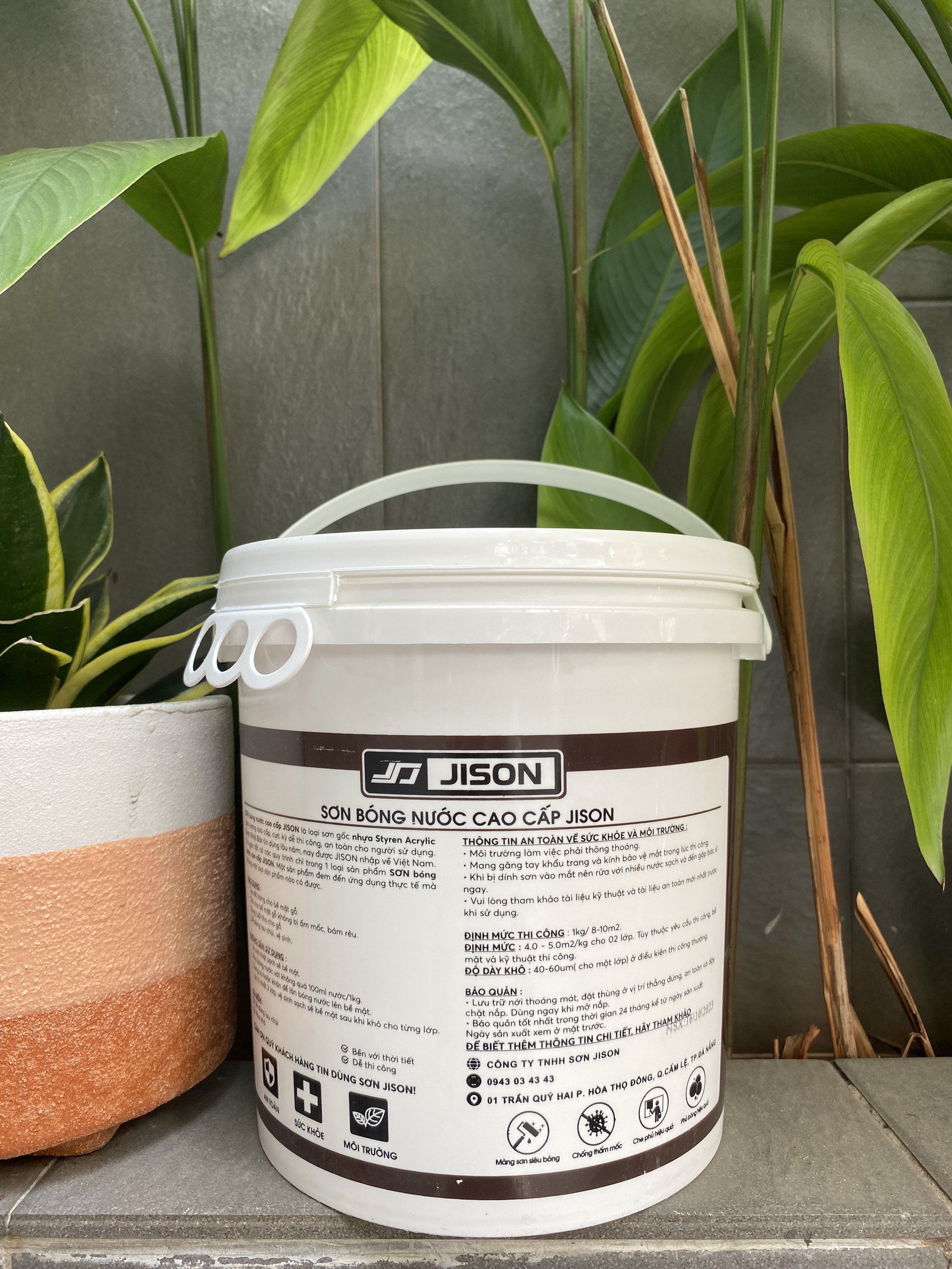 Sơn Bóng nước Gỗ Jison