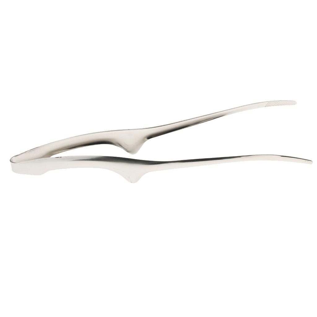 Barbecue Grill Tongs, 10 Inch, Metal Kitchen Tongs for Cooking and Grill Accessories, Stainless Steel