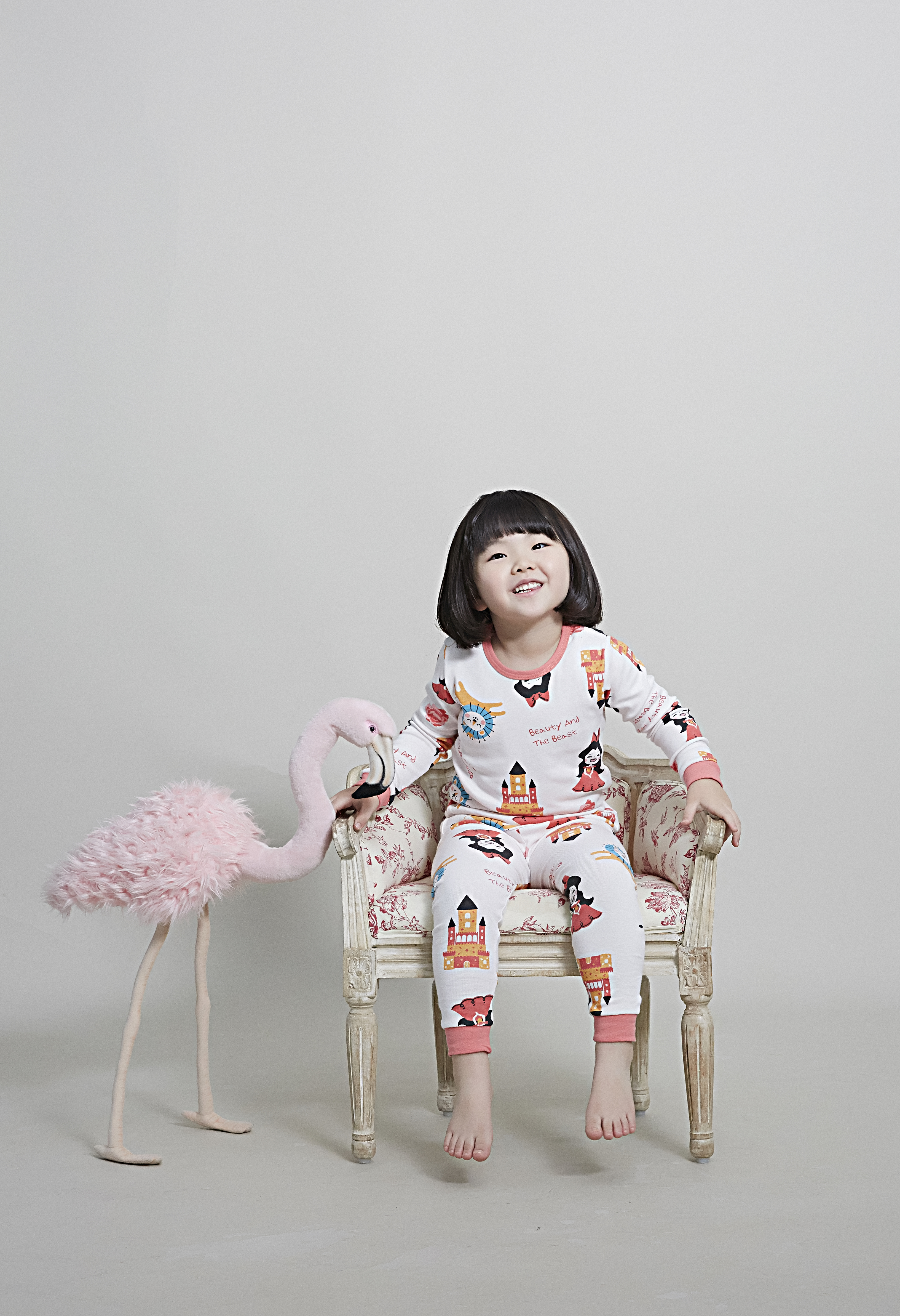 Bộ dài cho bé Olomimi Hàn Quốc Beauty And The Beast FW20 - 100% cotton