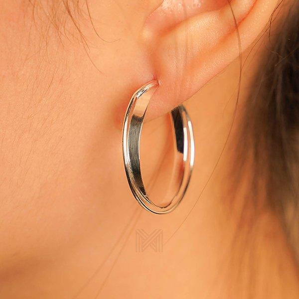 Bông tai Bạc 925 Minimal Millenne Paris MLER1116
