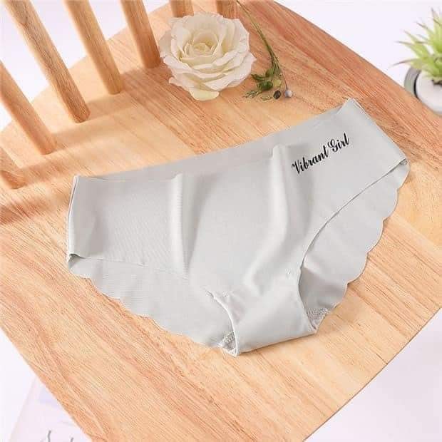 Combo 5 Quần Lót Nữ Vibrant Girl Su Trơn Viền Gợn Sóng MS1028 –  Giao nhiều màu ngẫu nhiên - Tặng kẹp tóc siêu bền