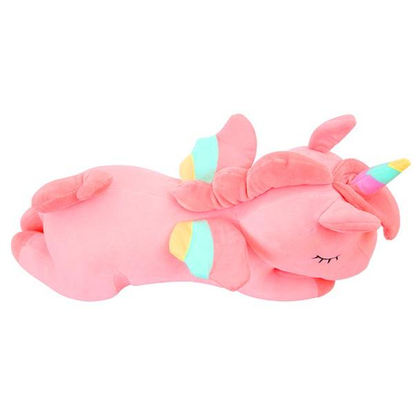 GẤU BÔNG NGỰA MỘT SỪNG UNICORN NẰM GB45