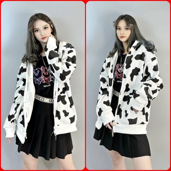 ÁO KHOÁC NỈ - QUẦN NỈ NGOẠI Bò Sữa 3D