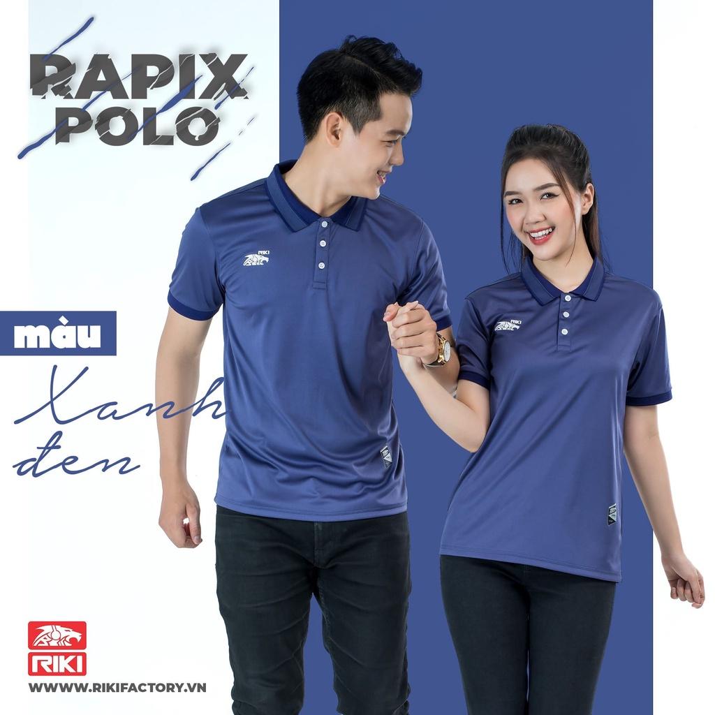 Áo polo nam, áo thun có cổ tay ngắn phong cách thời trang thể thao năng động Riki Rapix - Dungcusport