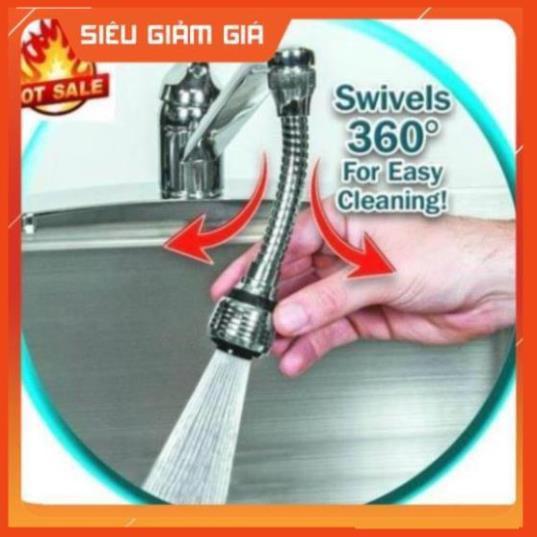 ĐẦU VÒI RỬA TĂNG ÁP ĐIỀU HƯỚNG 360 độ 206785
