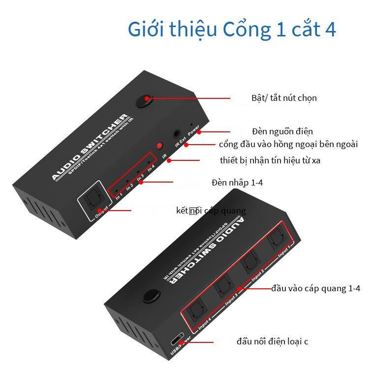 Khuyến mại bộ chuyển đổi hdmi bốn cắt một bộ chuyển đổi HDMI bốn trong một ra, 4x1HDMI SWITCHER