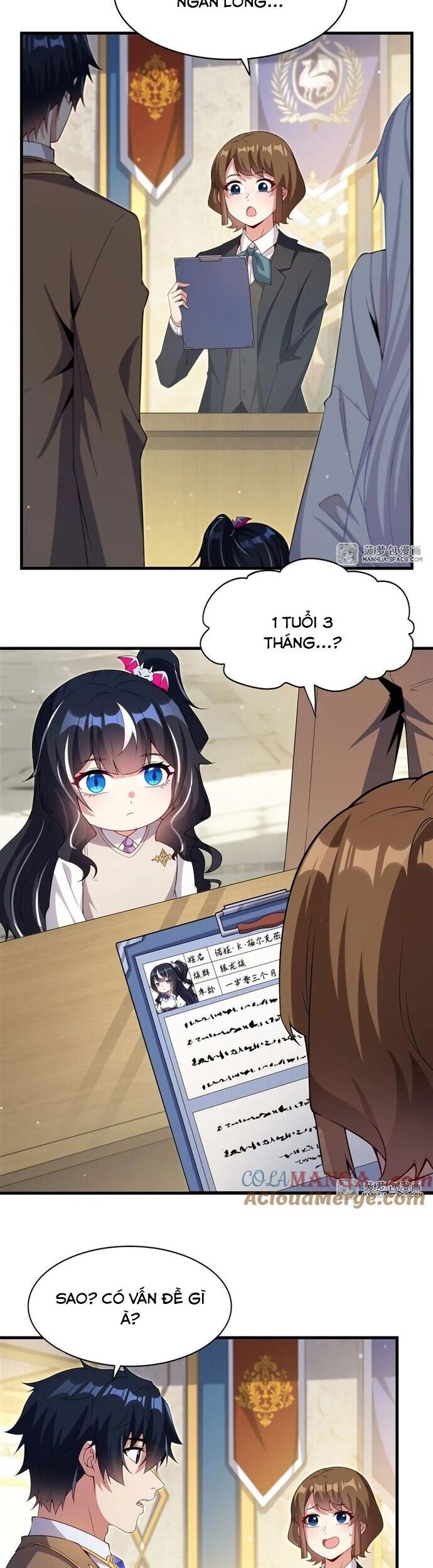 câm miệng đi ác long, ta không muốn trông trẻ với ngươi nữa! chapter 20 4