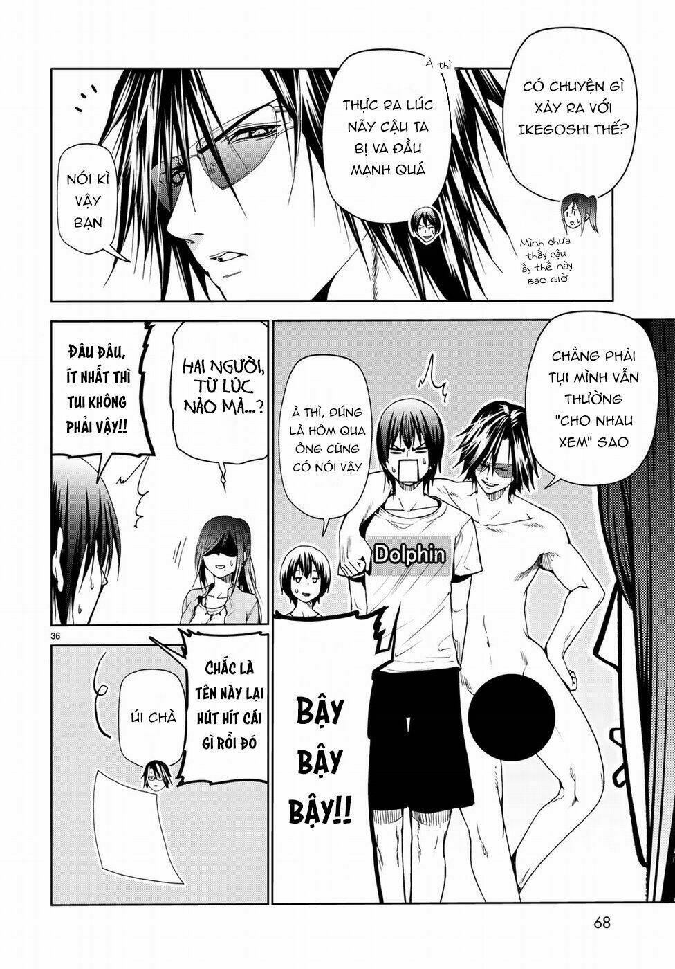 Cô Gái Thích Lặn - Grand Blue Chapter 52 - Trang 36