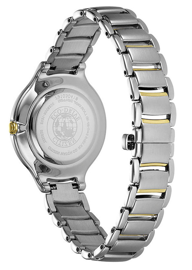 Đồng Hồ Nữ Citizen Dây Thép Không Gỉ EM0554-82X - Mặt Vàng