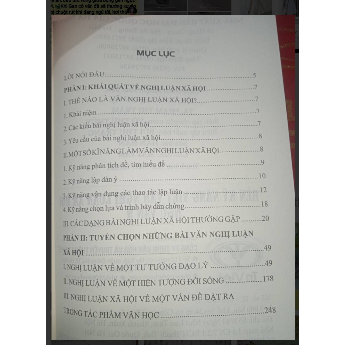 Sách - rèn kỹ năng viết văn nghị luận xã hội ngữ văn 9