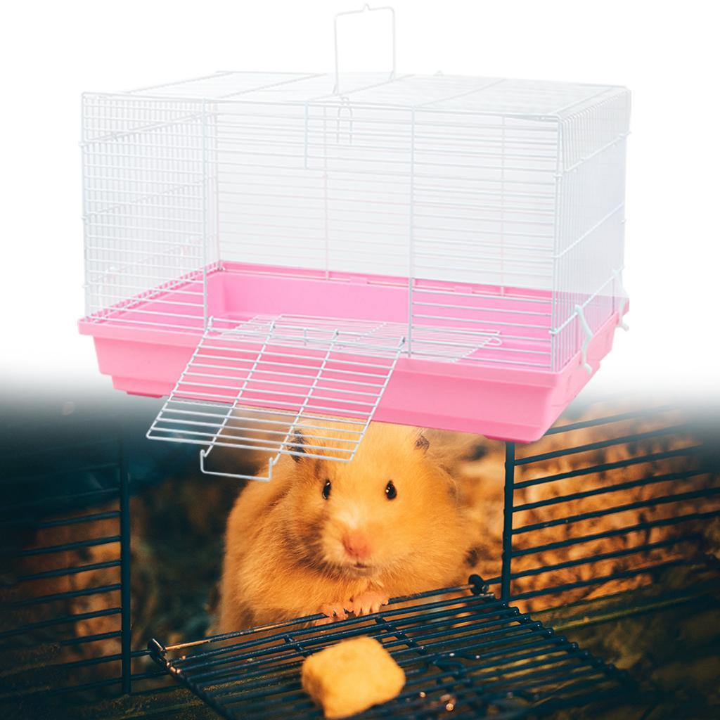 Hamster Cage Habitat Hedgehog Bed Mice Guinea Pig Small Animals Rodent House
