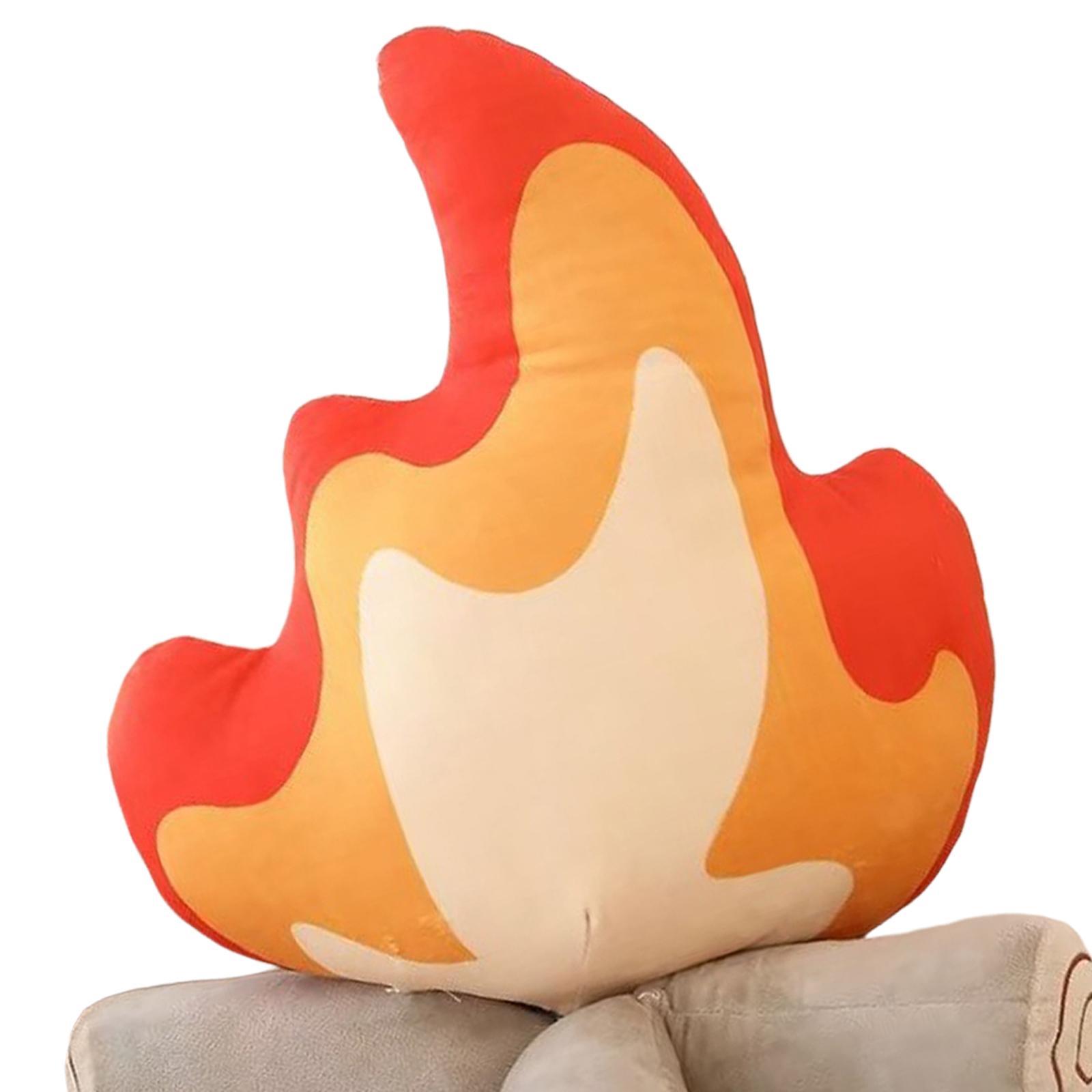 Stuffed Doll Soft Sleeping Pillow Flame Pillow for  Room Birthday Gifts