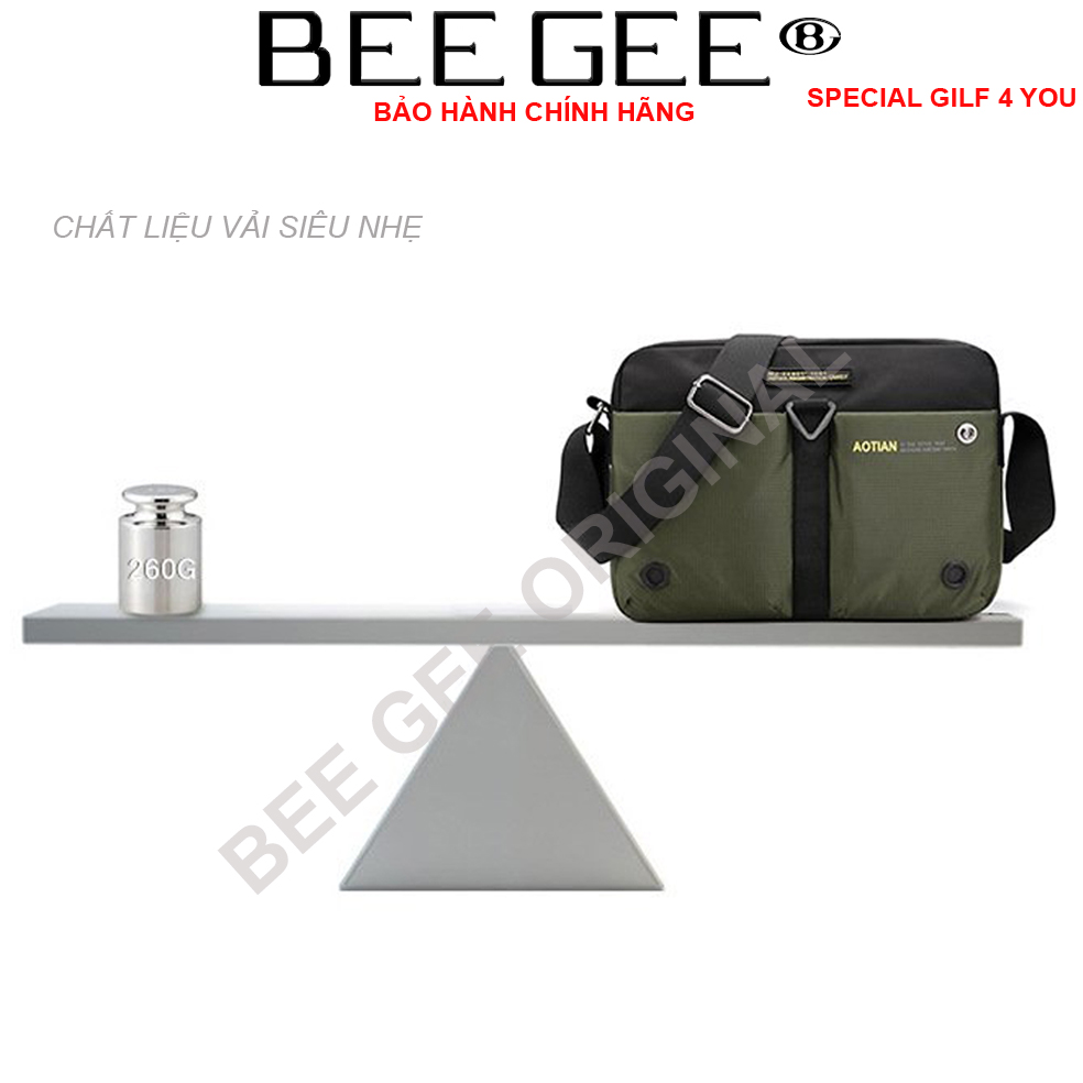 Túi đeo chéo nam cao cấp phong cách HÀN QUỐC BEE GEE DCN9018A (Tặng quà tặng ngẫu nhiên trong BEEGEE GILF COLLECTION)