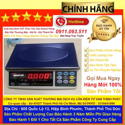 Cân Điện Tử JADEVER JWRN 30 KG