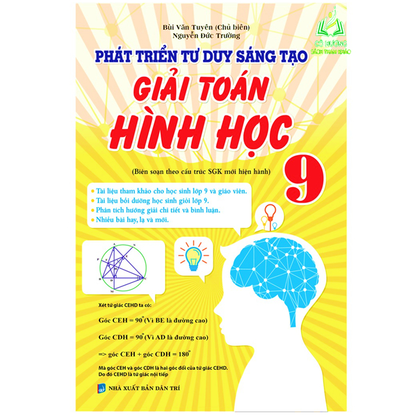 Sách - Phát triển tư duy sáng tạo giải toán Hình học 9