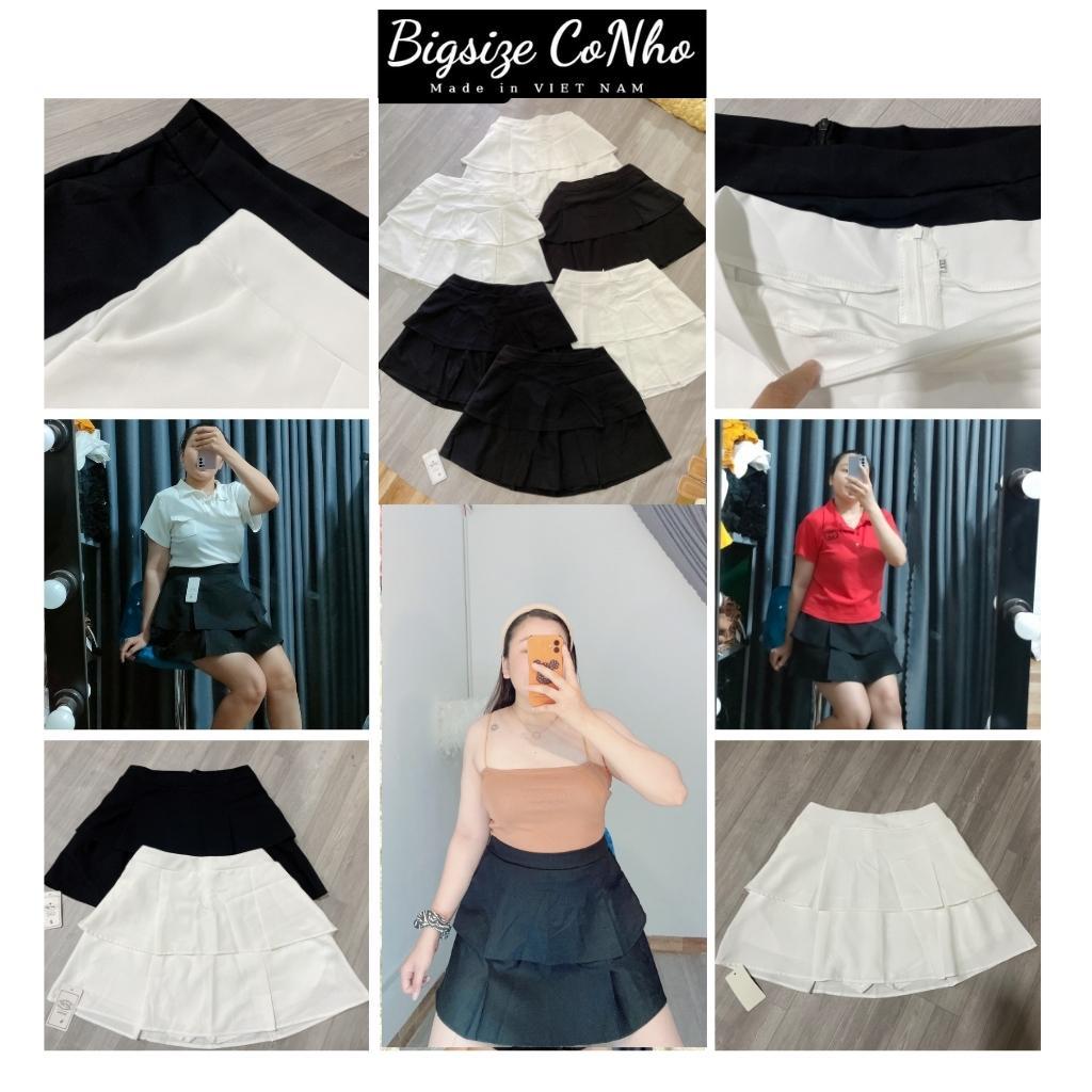 Chân váy bigsize, Chân váy xếp ly bigsize CV9
