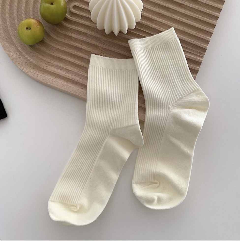 SET 5 ĐÔI TẤT VỚ NƠ NỮ DỄ THƯƠNG MÃ 55 DÀNH CHO NỮ