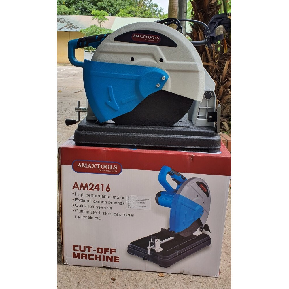 MÁY CẮT SẮT AMAXTOOLS AM2416 (2400W, 18KG)- HÀNG CHÍNH HÃNG