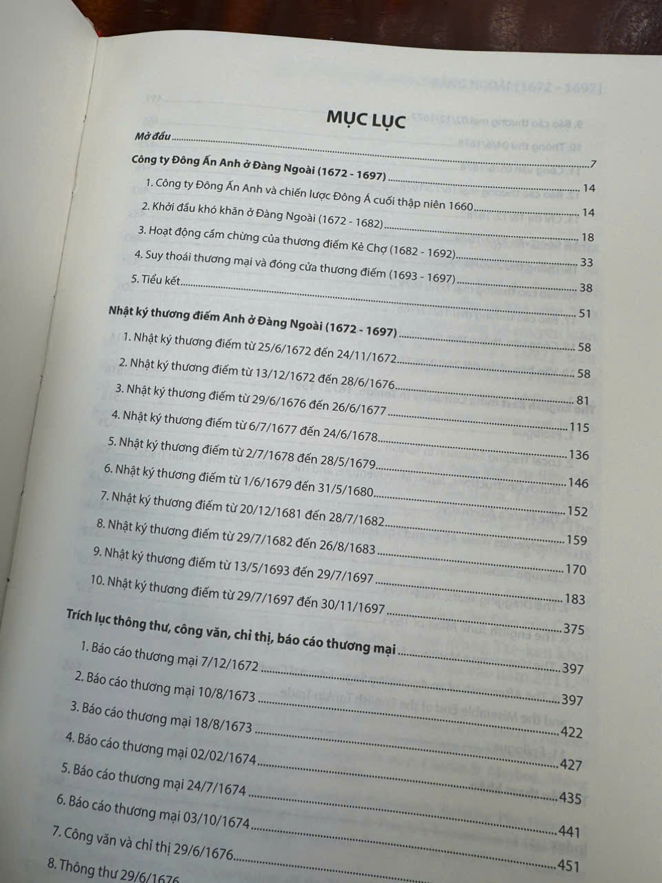 CÔNG TY ĐÔNG ẤN ANH Ở ĐÀNG NGOÀI 1672-1697 - GS.TS Hoàng Anh Tuấn – Nxb Hà Nội