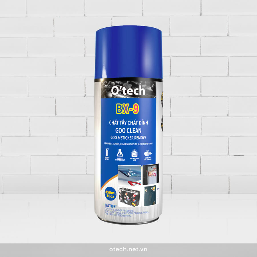 Bình xịt BX-9 Chất Tẩy Chất Dính O’tech Goo Clean