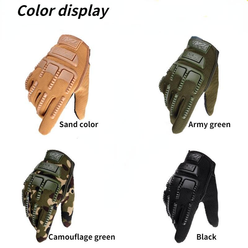 Găng Tay Chiến Thuật Hở Ngón Nam Nữ Đi Xe Đạp Thể Dục Full Ngón Tay Chống Trơn Trượt Chịu Mài Mòn Thoáng Khí Lái Xe Ngoài Trời Xe Đạp Thể Thao găng Tay