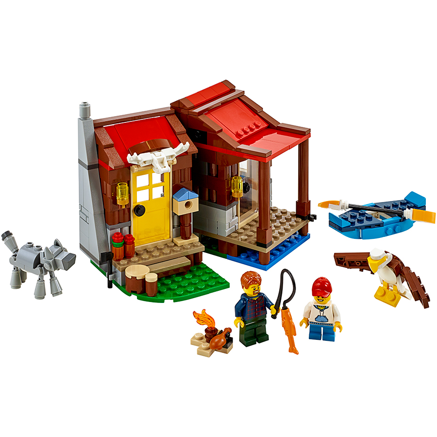 Đồ Chơi Lắp Ghép Nhà Gỗ Ven Hồ Lego Creator 31098