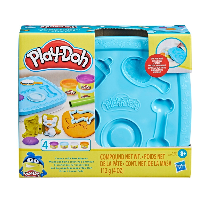 Đồ Chơi PLAYDOH Bộ Khuôn Cơ Bản Thú Cưng F7528/F6914