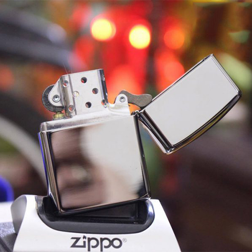 Bật Lửa Zippo 167 Line Armor High Polish Chrome