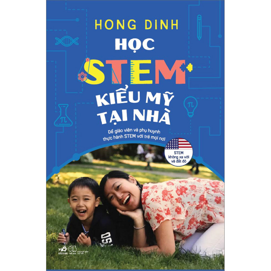 Combo 2 Cuốn "Hong Dinh": Học Kiểu Mỹ Tại Nhà + Học Stem Kiểu Mỹ Tại Nhà