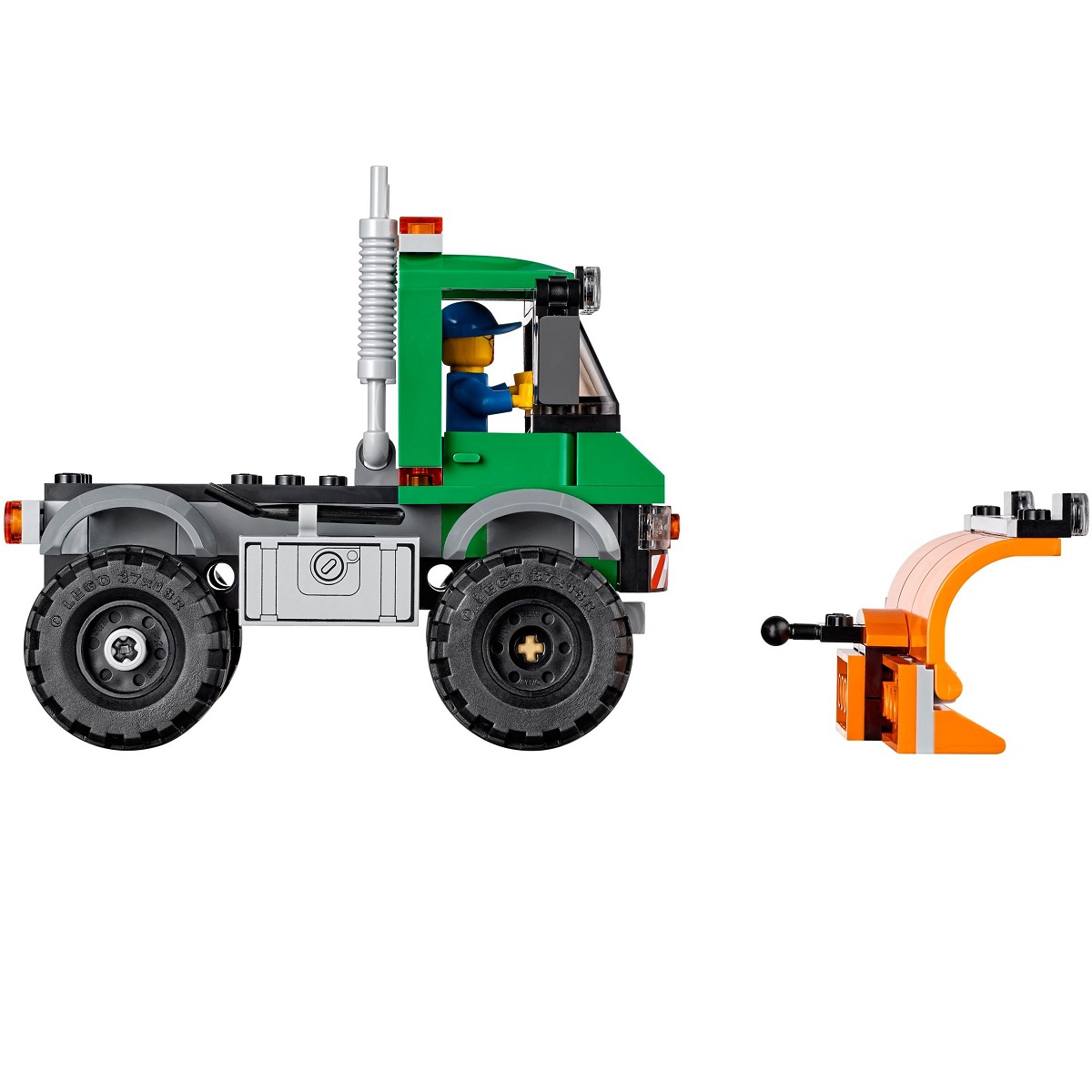 Bộ lắp ráp LEGO City 60083 Xe Ủi Tuyết