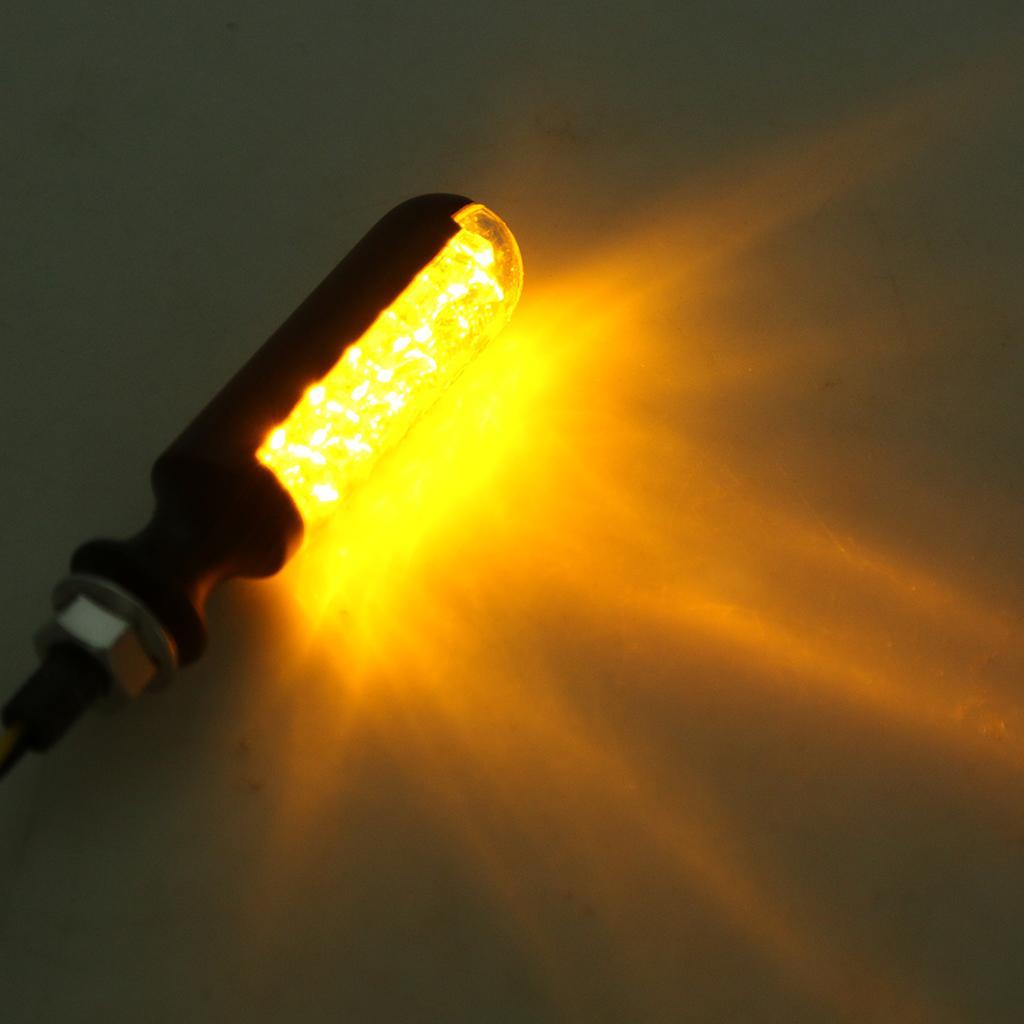 Universal Motorcycle LED Amber  Indicator Light Blinker