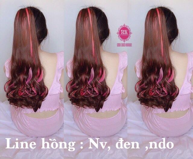Tóc giả ngoặm line