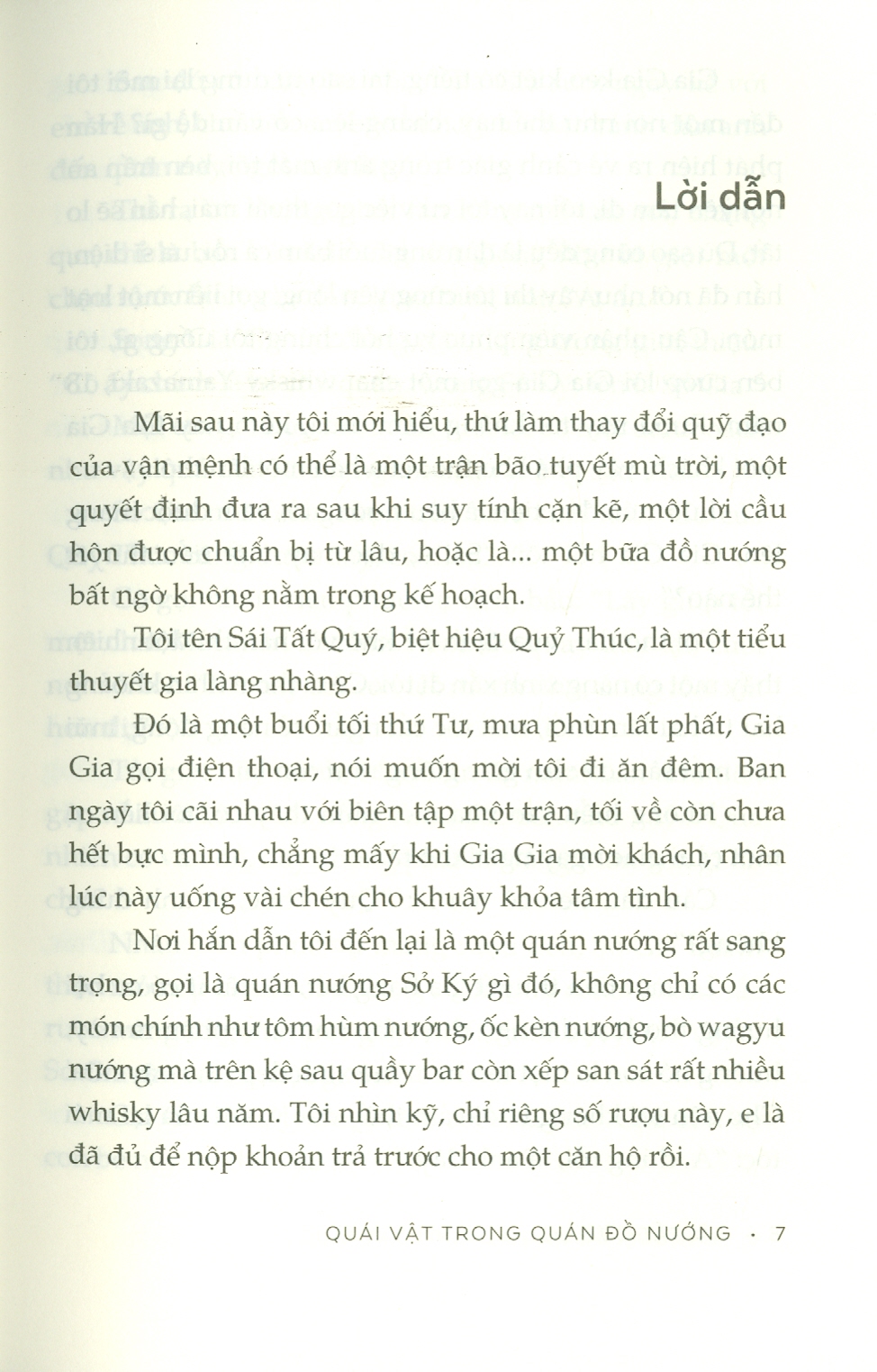 Quái Vật Trong Quán Đồ Nướng