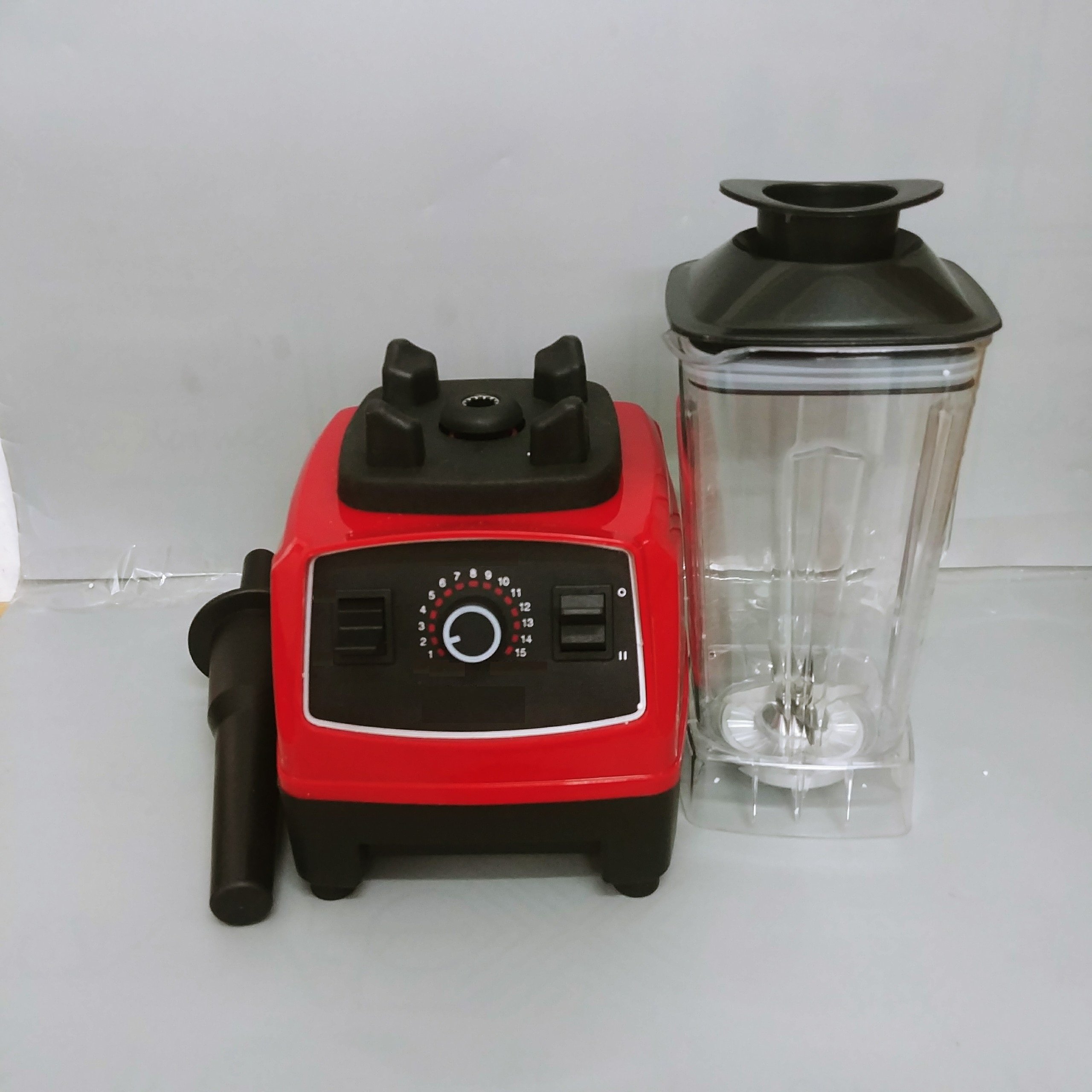 Máy xay sinh tố công nghiệp công suất 1500W, cối 2 lít, lưỡi dao 8 cánh