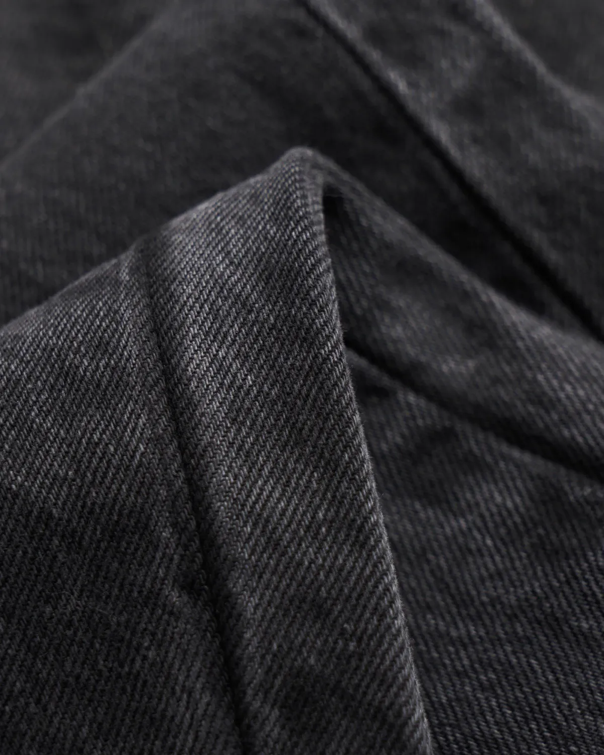 Quần Denim Nam Dark Grey Ống Đứng Form Straight - ROUTINE 10F25DPA035