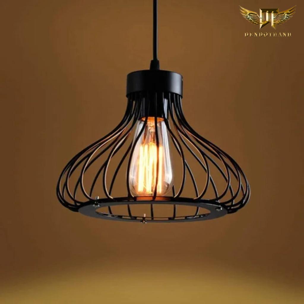 Đèn thả lồng chim decor trang trí ,thả bàn ăn,quán cà phê ,và phù hợp mọi không gian trong nhà tặng kèm bóng led DDT3243