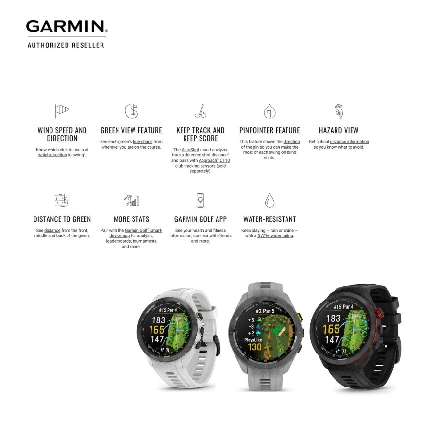 Đồng hồ thông minh Garmin Approach S70_Mới, hàng chính hãng