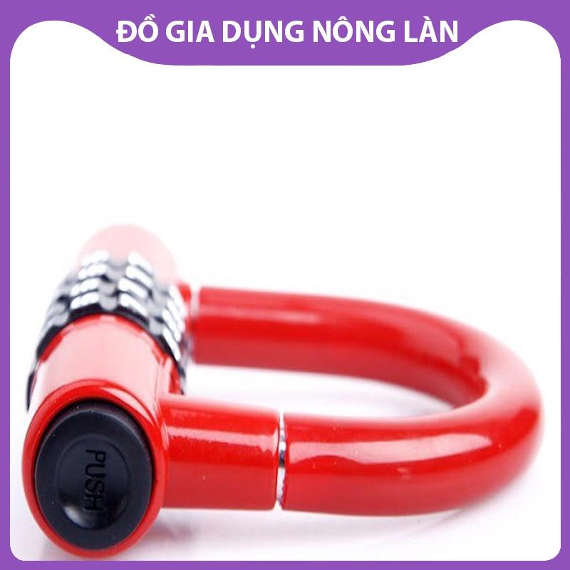 Ổ khóa chữ U mini 4 mã số bảo đảm an toàn cho tài sản NL Shop