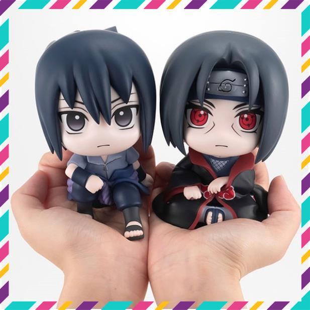 Mô Hình Naruto, Hatake KaKashi, Itachi, Sasuke Chibi Siêu Đẹp Dễ Thương