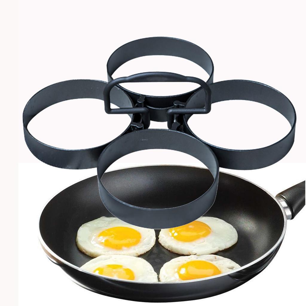 Đa mục đích nhẫn chảo không dính 4 mảnh vòng tròn bánh bộ