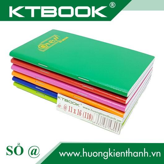 Gói 10 cuốn Sổ tay ghi chép Bìa Da Mềm KTBOOK Cao Cấp kích thước A6 - 110 trang giấy ruột caro
