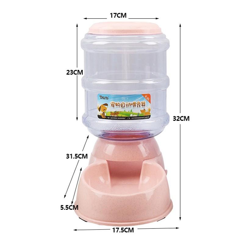 Bình đựng thức ăn tự động cho chó mèo 3500ml Diil LS 152 Kún Miu