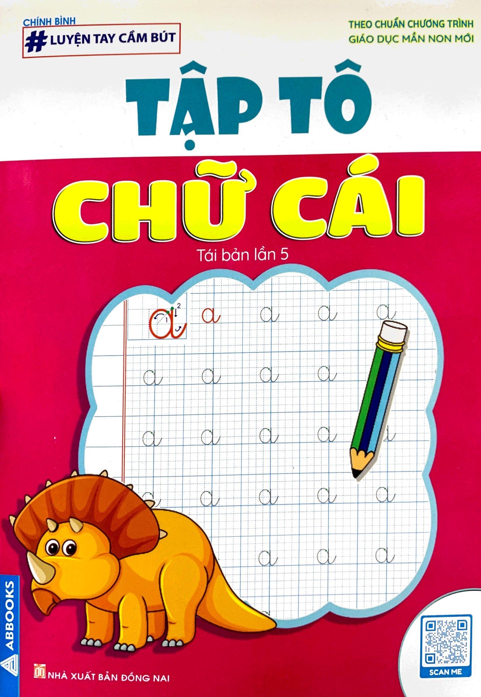 Luyện Tay Cầm Bút - Tập Tô Chữ Cái