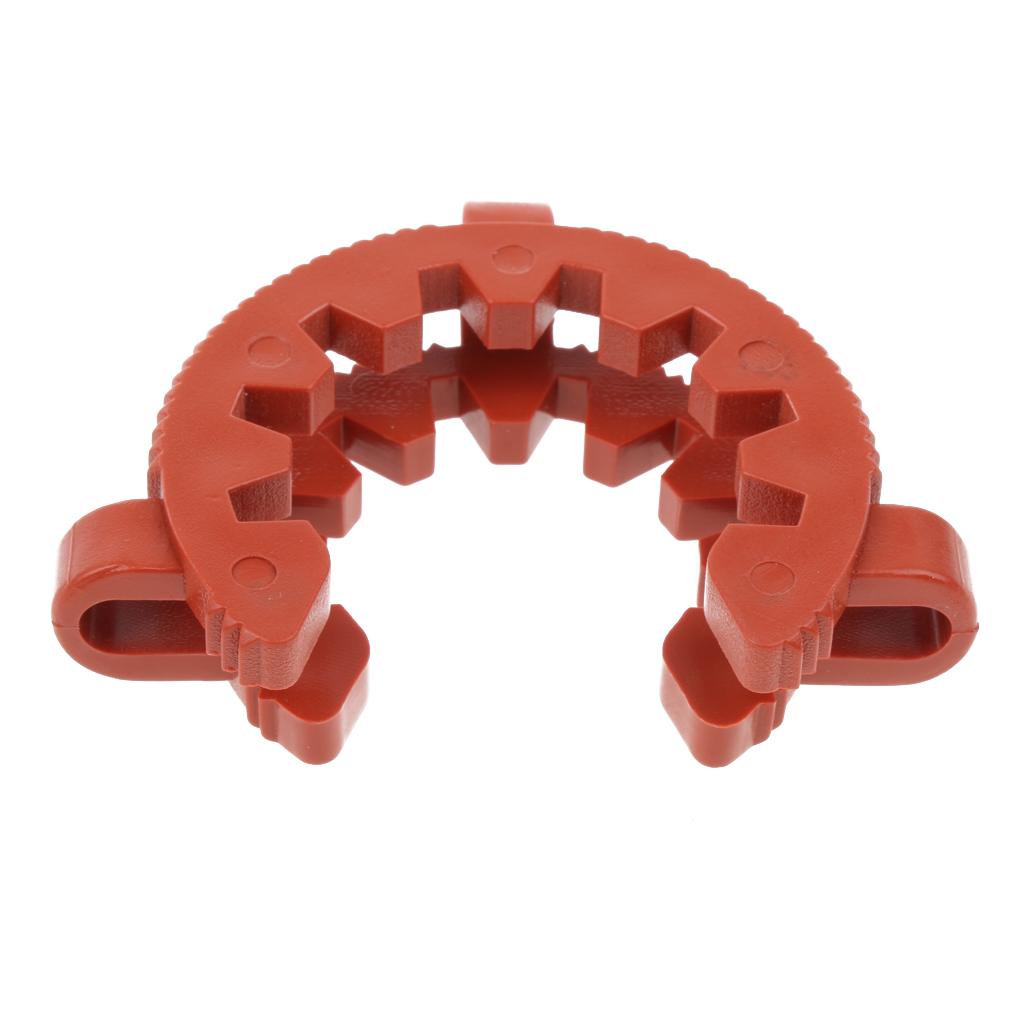 5pcs Polyacetal Keck Clamps Standard Taper Clips For Glass Ground 14-40 Mm